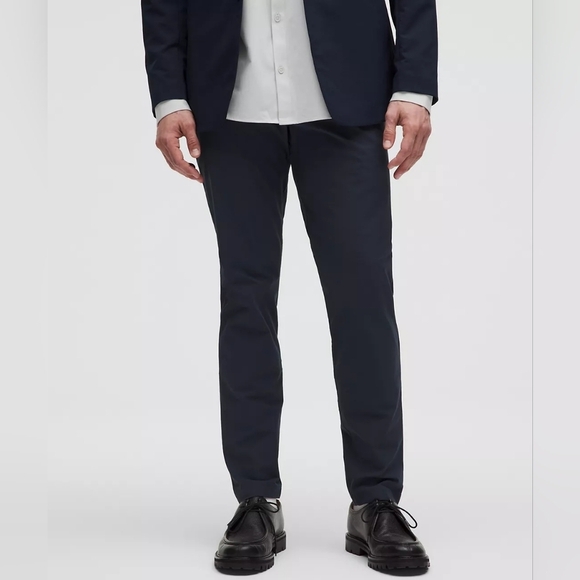 lululemon athletica Other - Lululemon Men's Navy Suit Pants Size 34